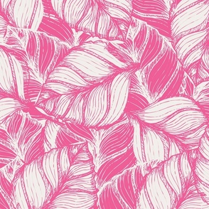 Tangle Foliage Bright Pink
