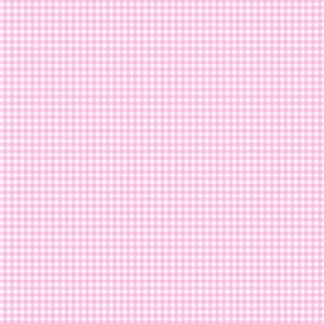 barbie pink gingham - small print