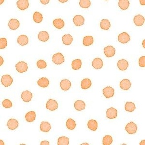 Peach Fuzz Polka dots 150dpi