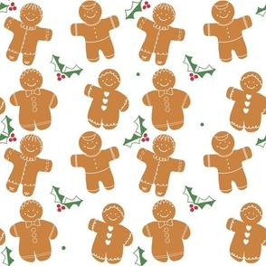 Christmas Gingerbread Cookie Family Large Scale