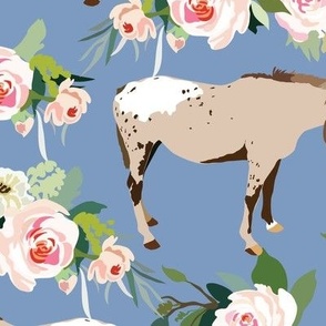 LEXI  Appaloosa Horse with Roses