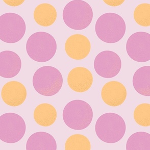 circle, geometric, lavender, dots (medium) 