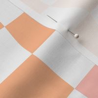 Peach Fuzz Checkered Theme