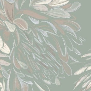 Chrysanthemum serenity green