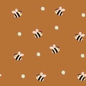 Medium Scale // Sienna Brown Spring Summer Honey Bees
