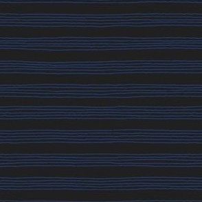 Blue crayon stripes | Dark Background | Sea life collection 