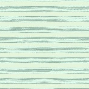 Teal crayon stripes | Light Background | Sea life collection 