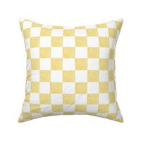 Small yellow checkerboard woven texture 