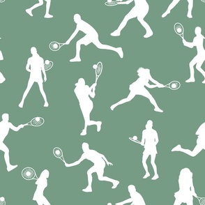 Tennis Players Pattern 9