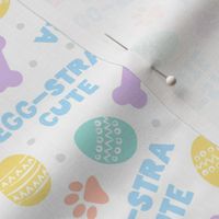 Egg-Stra Cute - Dog Easter Eggs & Bones - Pastels - LAD24