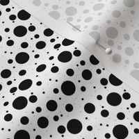 Abstract Ladybug Pattern Black on White