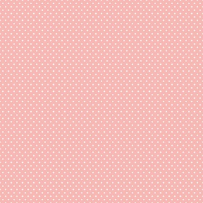 Blush Pink Polka Dots 3 inch
