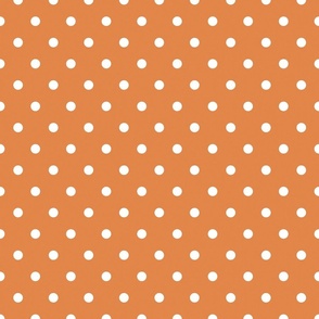 Orange Polka Dots 12 inch