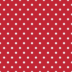 Red Polka Dots 12 inch