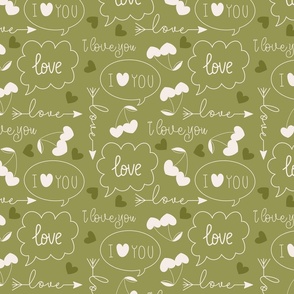 Love Notes - Sage Green