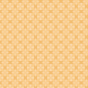 Sunny Yellow Foulard Pattern - Flower