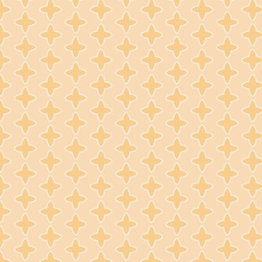 1960s Vibe: Yellow Foulard Pattern 