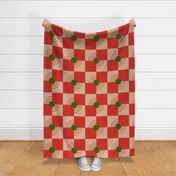 outrageous sonic red checkerboard