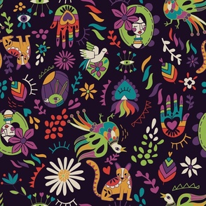 Frida Artisanias and Animals Rainbow