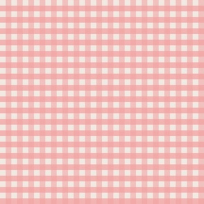 pink gingham { small }