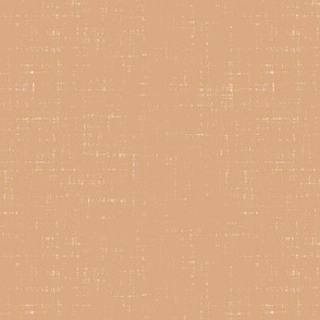 Solid linen orange peach with fabric texture