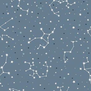 Constellations up Above - Blue-Gray