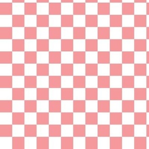 Pink Checkerboard - Checkers, Checked, Checks