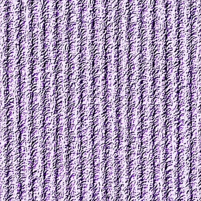 Rough Corduroy Stripes in Pale Lilac Lavender