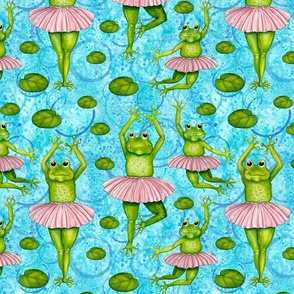 Frolicking Frogs in Frilly Tutus