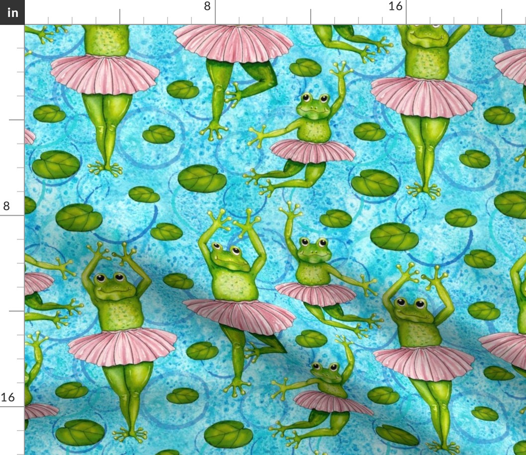 Frolicking Frogs in Frilly Tutus