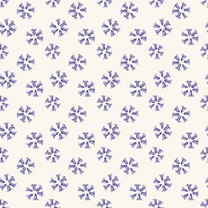 Ringing Bluebells in Indigo and Cream - Bluebell Woods Collection