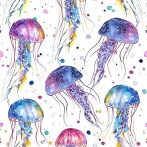 Watercolor Jellyfish