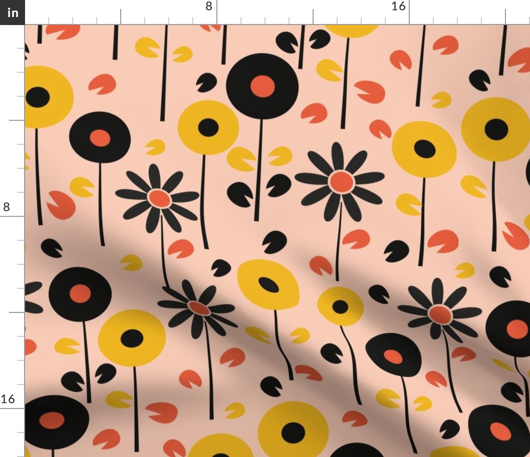 sunflower pattern-02