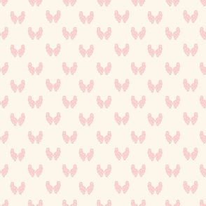 Pink Dots Butterflies 6x6
