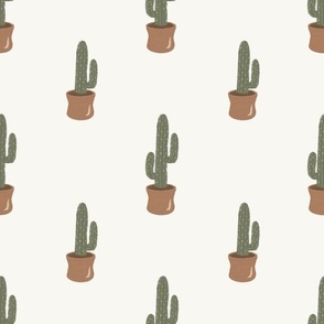 Boho Cactus Pattern