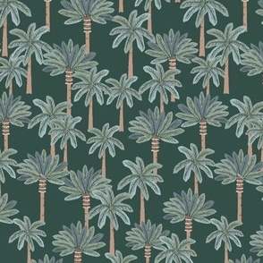 prehistoric forest - pastel palms