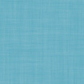 linen - capri blue - subtle faux linen texture