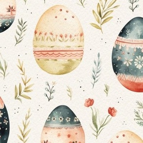 Painted Eggs (Medium Scale)