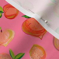 Painterly Summer Peaches // Papaya