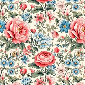 Southern Chintz inspired floral