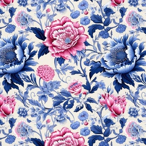 Southern Chintz inspired floral