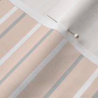 Linley Peach/Grey/White Stripe