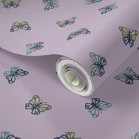 'Flutterflies' on Lilac