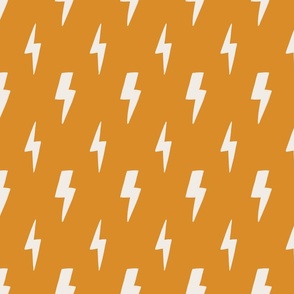 Orange Lightning Bolt 12 inch 