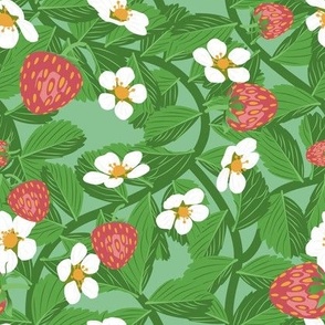 Strawberry Fields Light Green