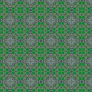 geometric check - green 