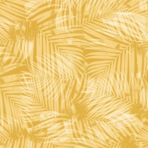 PALM LEAF : MUSTARD