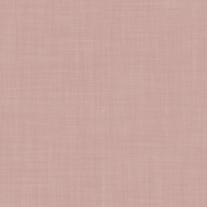 linen - evening blush pink - subtle faux linen texture