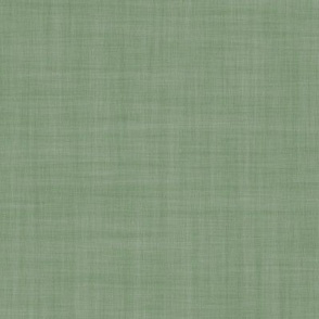 linen - garden grove green - subtle faux linen texture