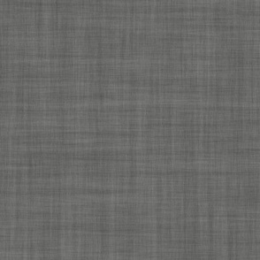 linen - iron ore gray - subtle faux linen texture